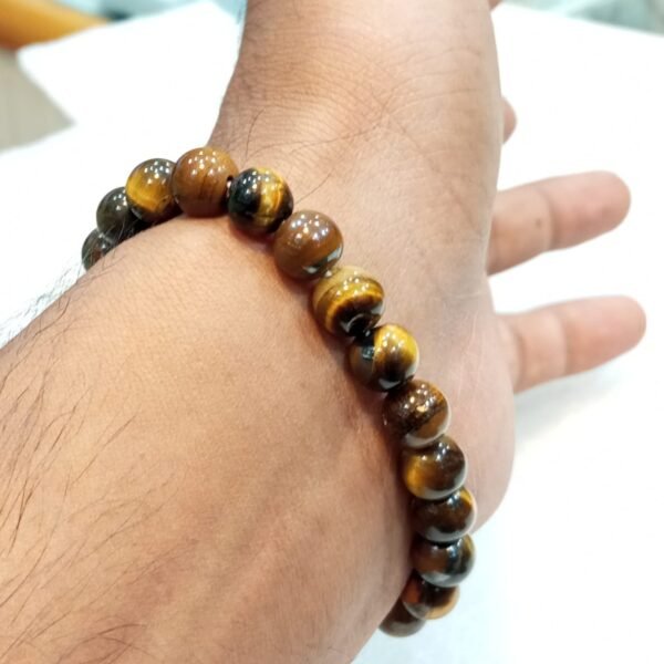 Natural Tiger Eye Bracelet - Image 2