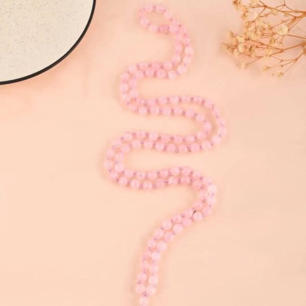 Rose Quartz Mala - Image 3