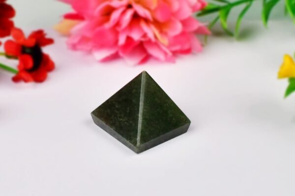Green Jade Healing Pyramid