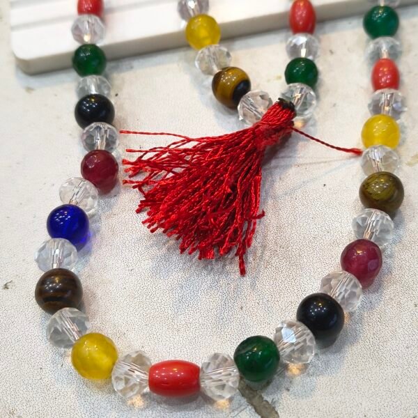 Natural Navratan mala - Image 3