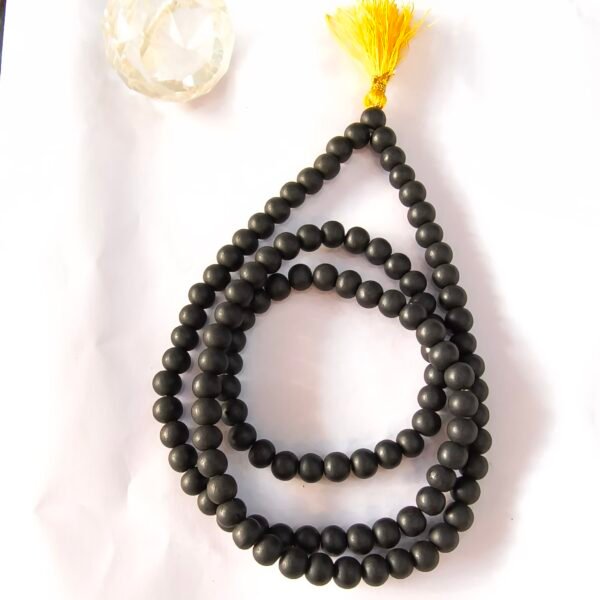 Original Karungali Malai 108-Beads Ebony Wood with Govt. Certified